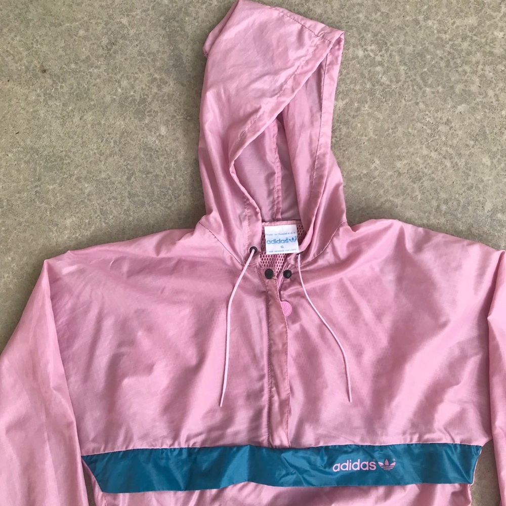 SOLD Vintage Adidas Trefoil Windbreaker - Picture 2 of 7